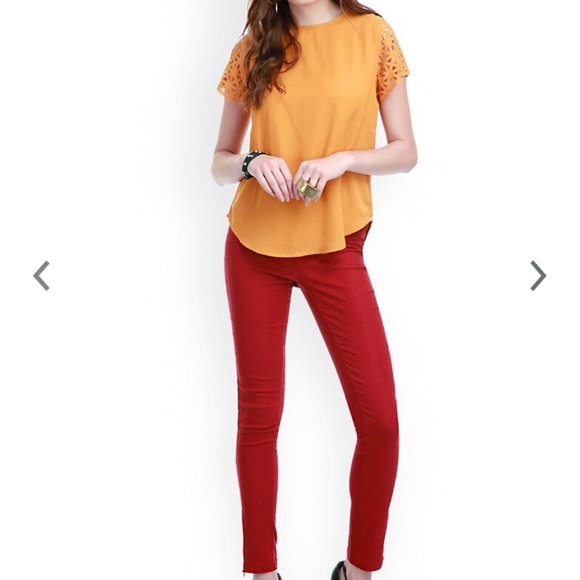Tops - Mustard Top